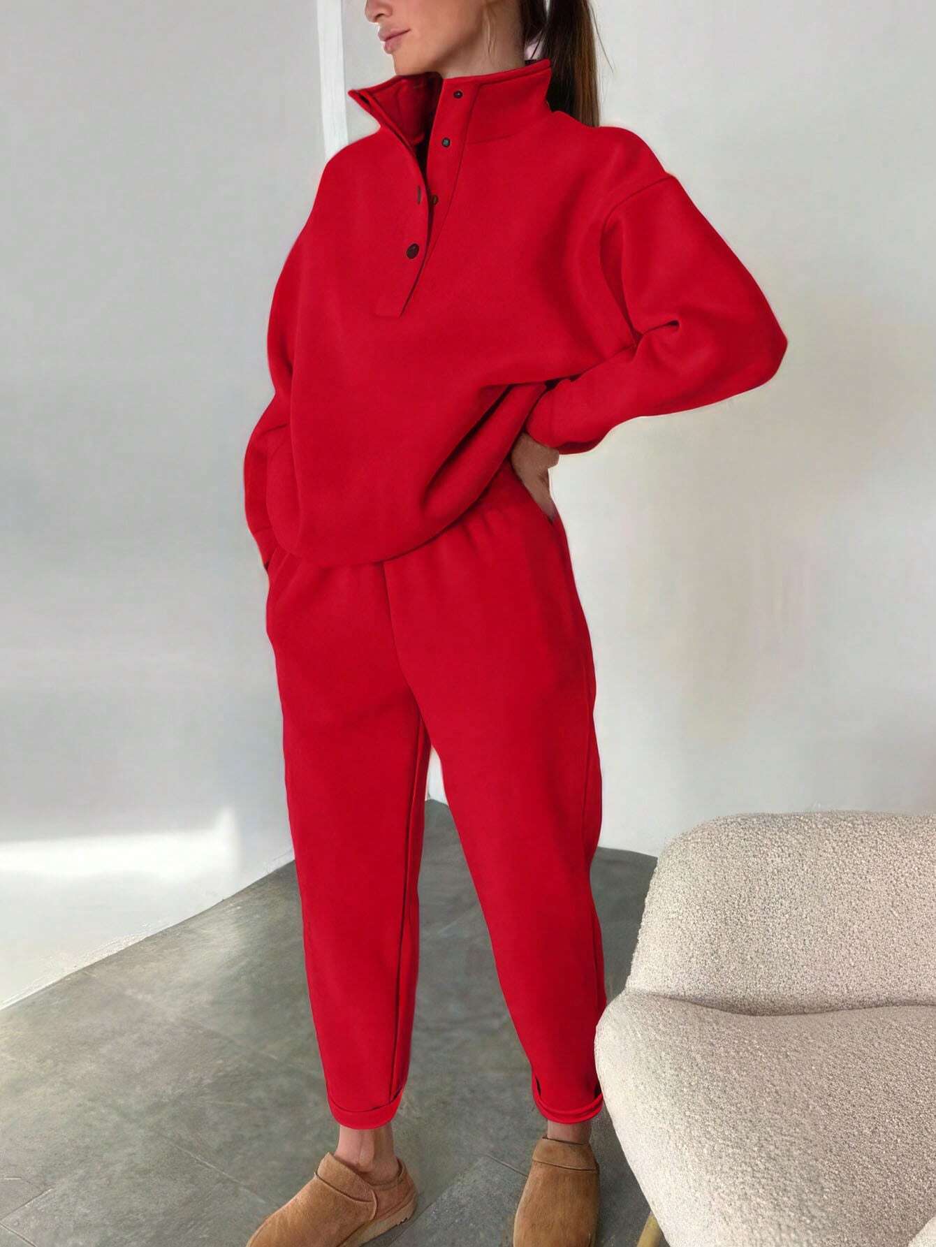 Oversized Tracksuit Set - Women's 2 Piece Hoodie & Pants | Original American Co